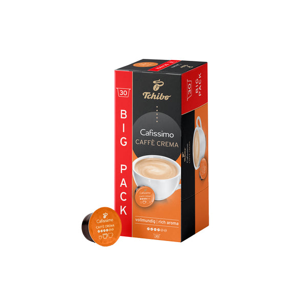 Tchibo cafissimo cafe crema full pack (4x 30 pieces) (copy)