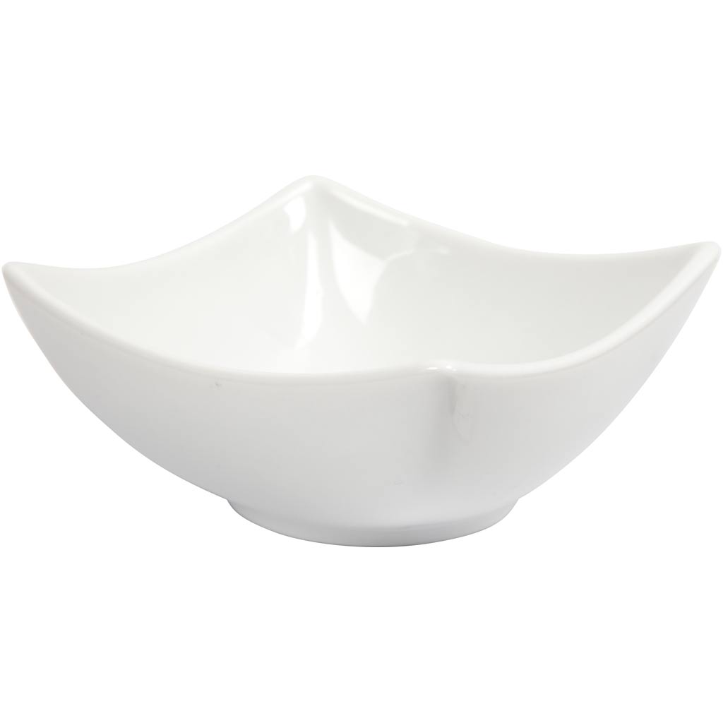 Creativ company scale, h: 4.5 cm, d: 10 cm, white, 12 pieces in 1 box