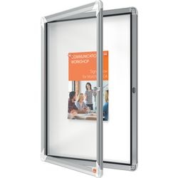 Outdoor display case Nobo safety glass 4xA4 59.5x67x4.5cm