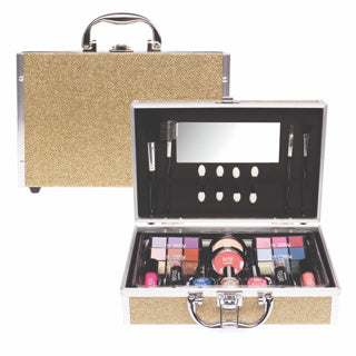 Make-up case medium gold