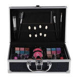 Casuelle aluminum suitcase blue black glitter