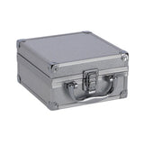 Casuelle aluminum mini cosmetic case silver
