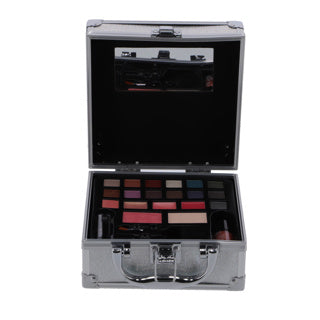Casuelle aluminum mini cosmetic case silver