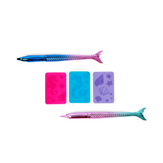 Create it! mermaid bodymarkers 2pk + 3 stencils