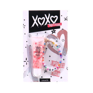 Casuelle xoxo lipgloss bracelet