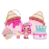 Yummiland beauty bag playset + lip gloss doll ice cream beauty bag
