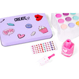 Create it! Eyeshadow and nail polish can