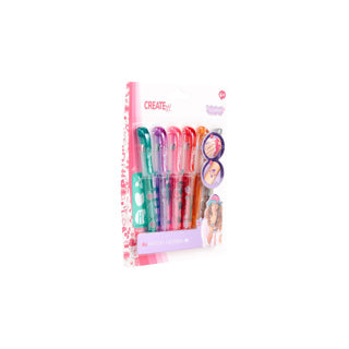 Create it! tattoo gel pens, 6 pcs.