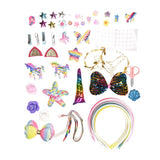 No brand hairbands set of various types