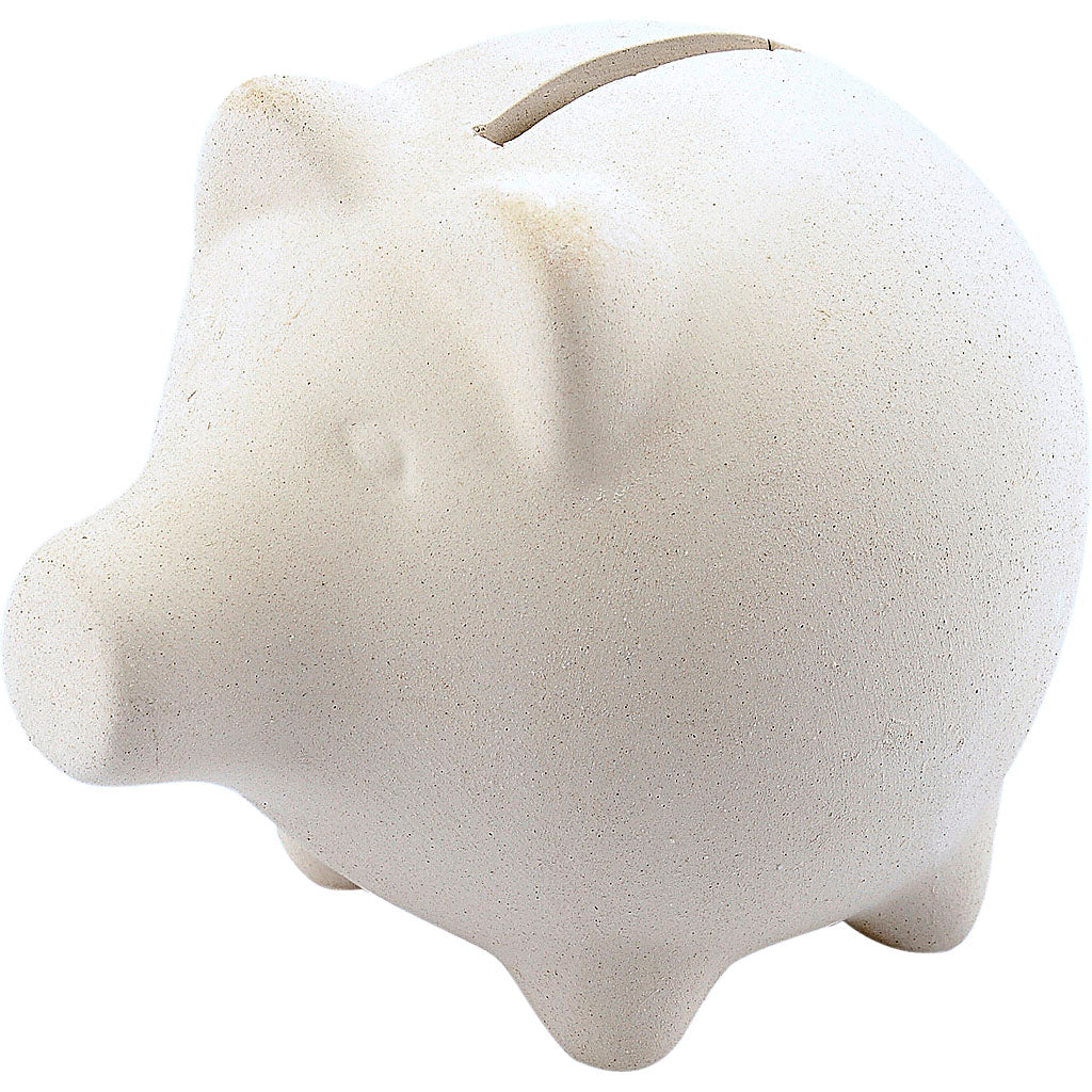 Creativ company spaarvarken, h: 9 cm, l: 11 cm, 10 stuk 1 doos