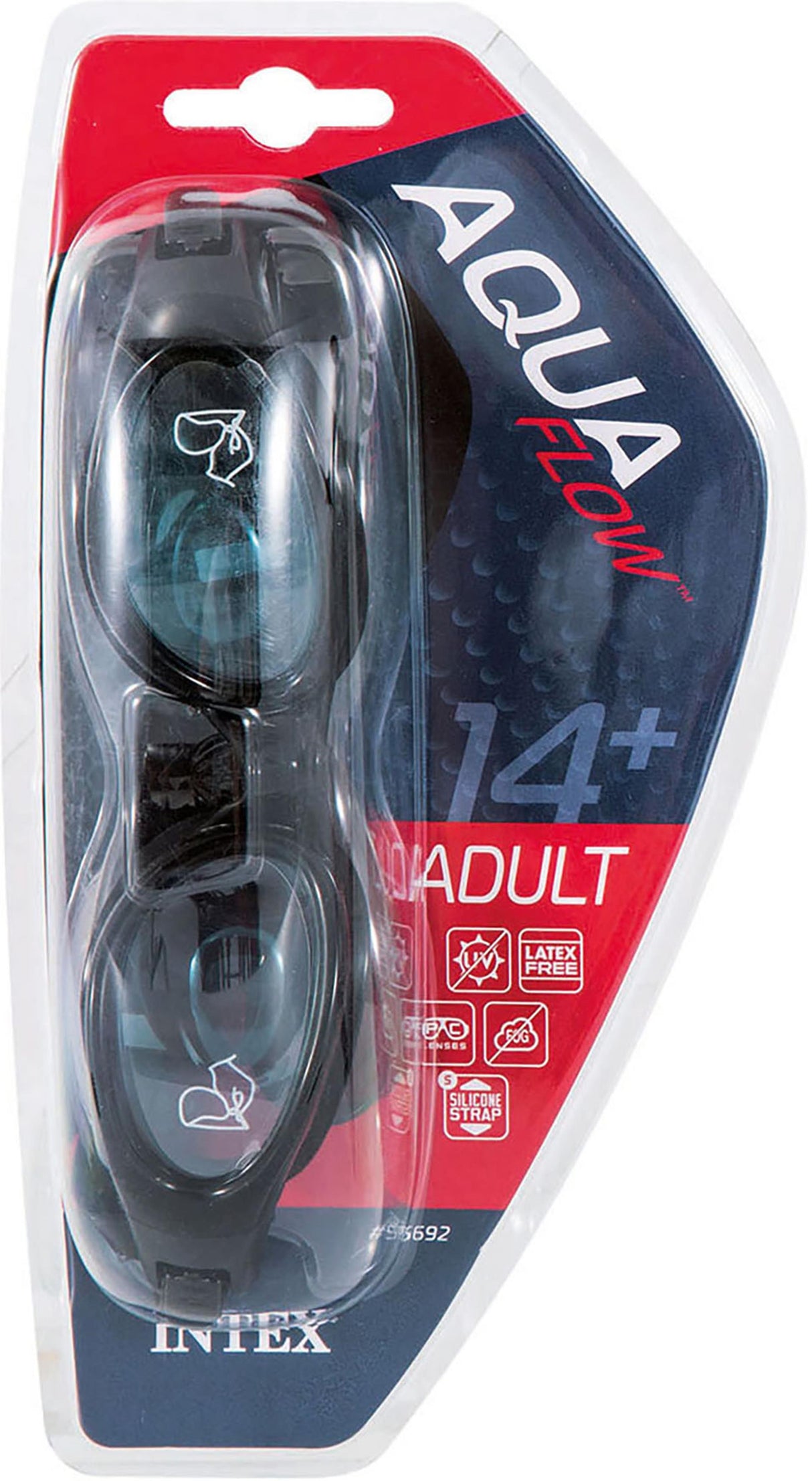 Intex zwembril silicone sport master 14+