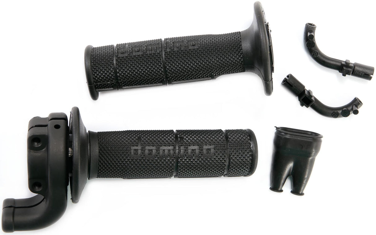 Domino gas rotary handle armature throttle grips alu sw 2-pull,handleg