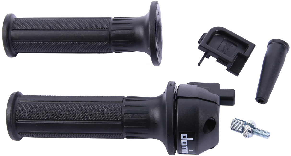 Domino gas twist grip fixture throttle grips alu sw 1-pull, handle