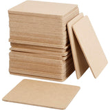 Kreativ Firma Coasters MDF 10x10cm, 50st.