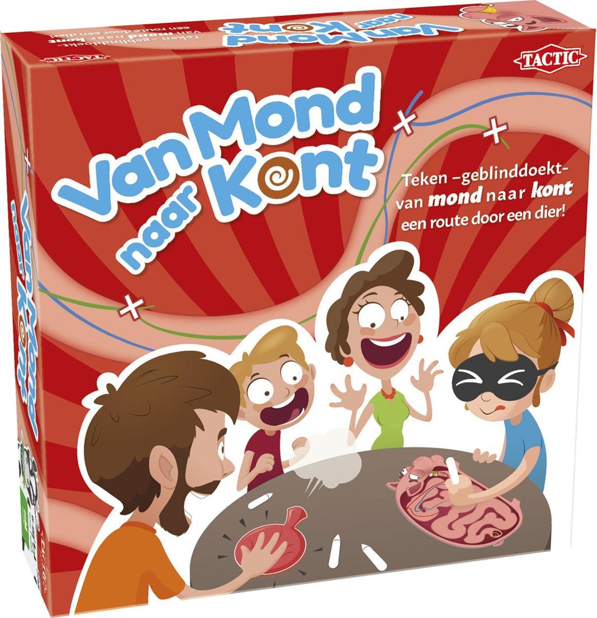 Tactic van mond naar kont