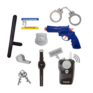 Politie verkleedset met accessoires