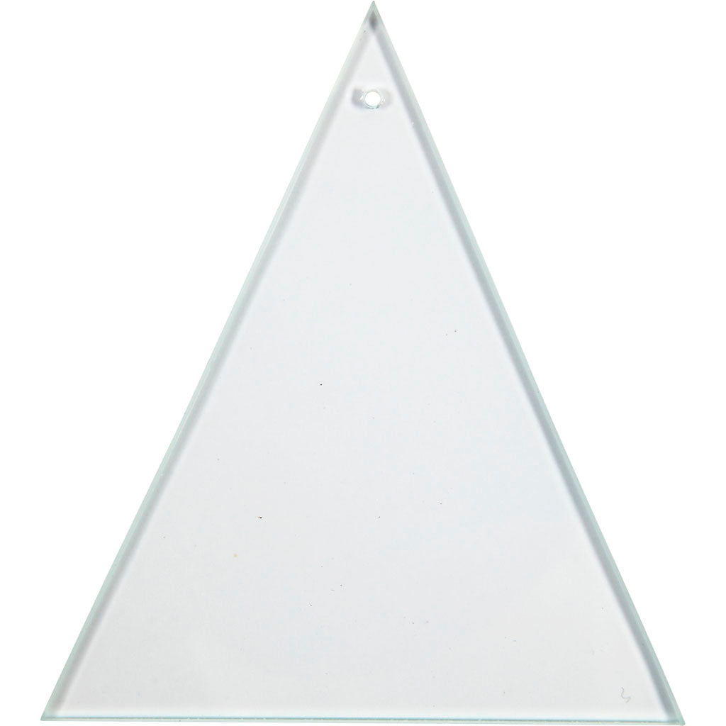 Creativ company glass plates, size 8x9 cm, thickness 3 mm, 10 pieces in a box