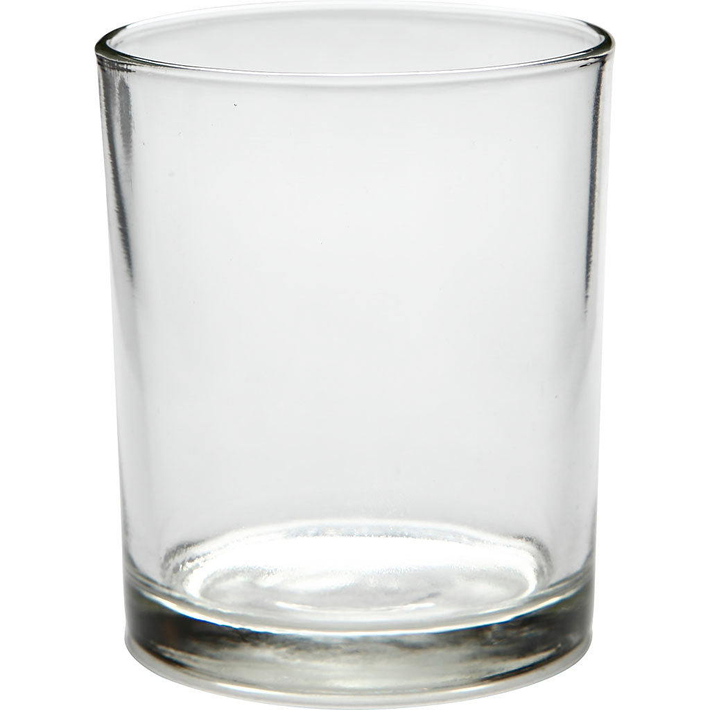 Creativ company waxinelicht, h: 8,3 cm, d 6,9 cm, 240 ml, 12 stuk 1 doos