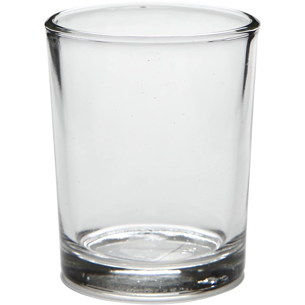 Creativ company tealight, h: 6.5 cm, d 4.5 cm, 4 pieces 1 box