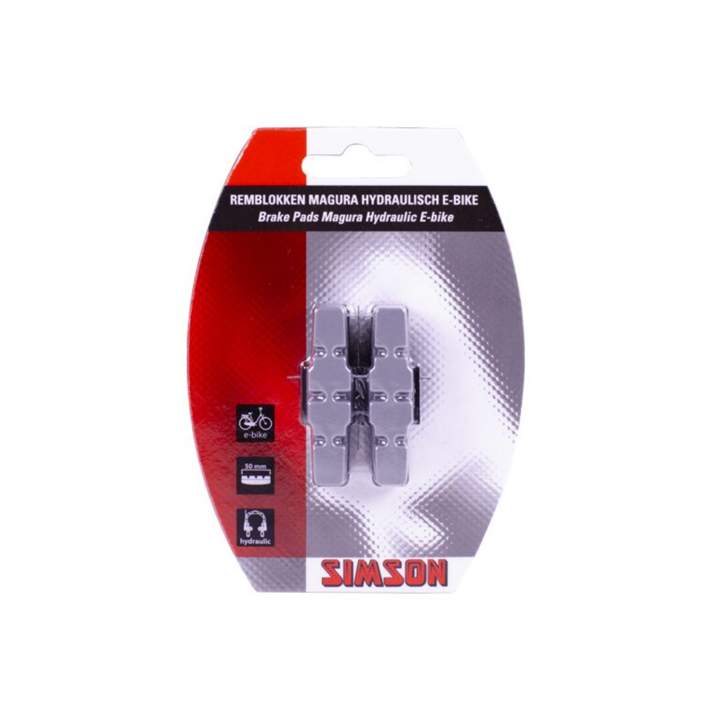 Stabdžių pagalvėlės „Magura E-BIKE HS33 HS11“ gumos 2 vienetai