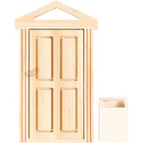 Creativ Company mini door and letterbox made of wood.