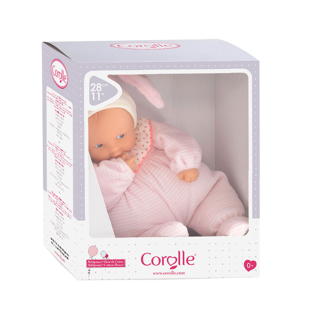 Corolle Mon Doudou Babipouce - Fiore di cotone, 28 cm