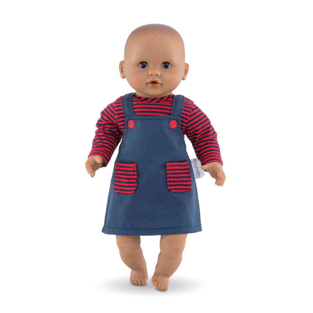 Corolelle Mon Poupon Dolld Kleed gestreift, 30cm