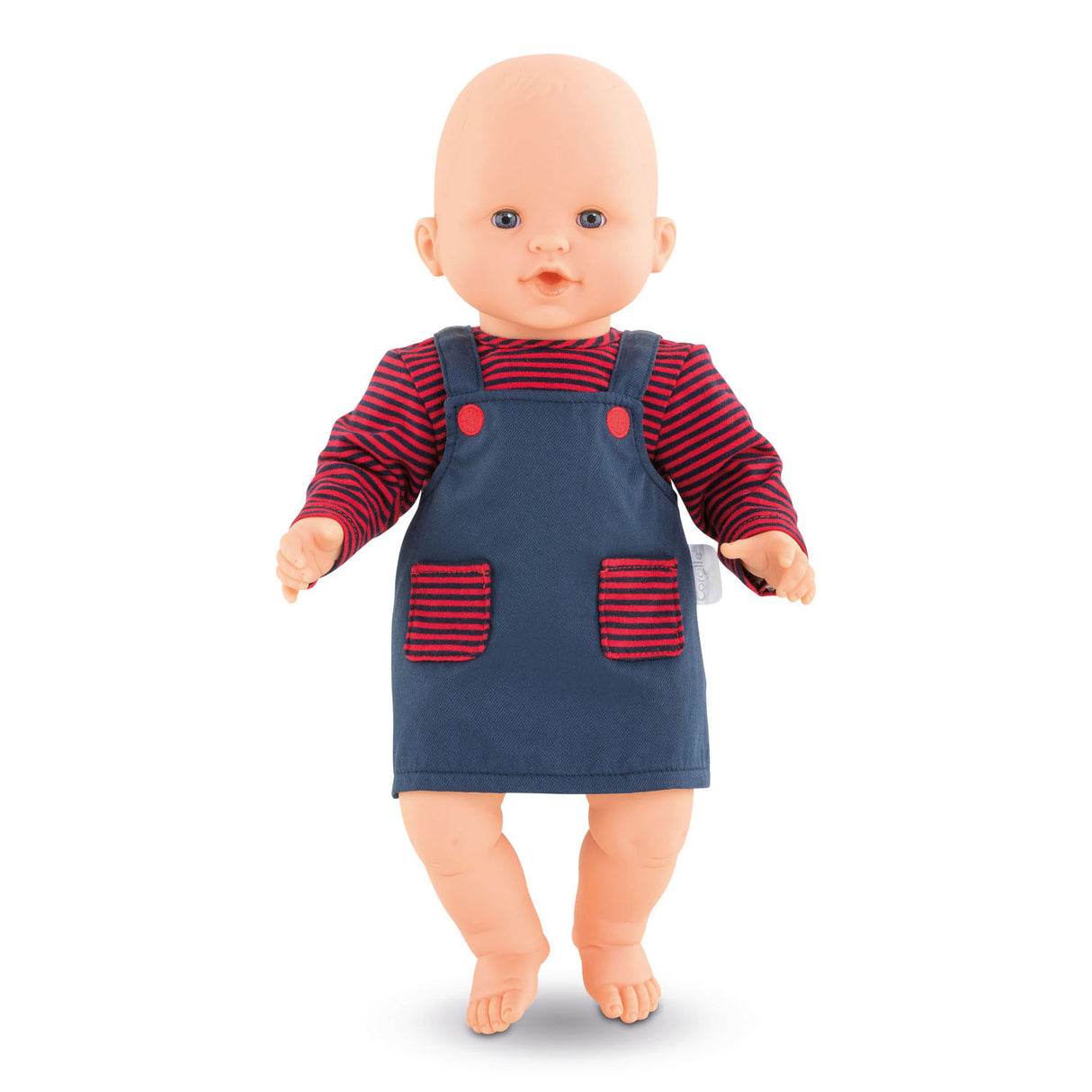 Corolelle Méindeg Popon - Poppenkleed gestreift, 36Cm