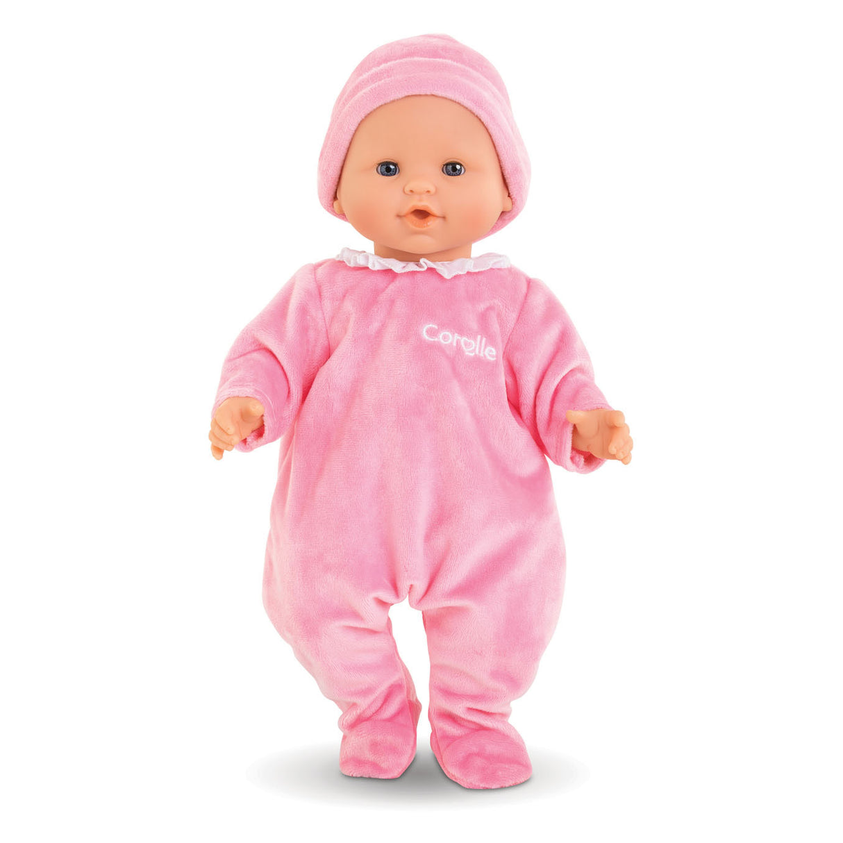 Corolle Mon Grand Poupon - Pajama Pink with Hat, 36cm