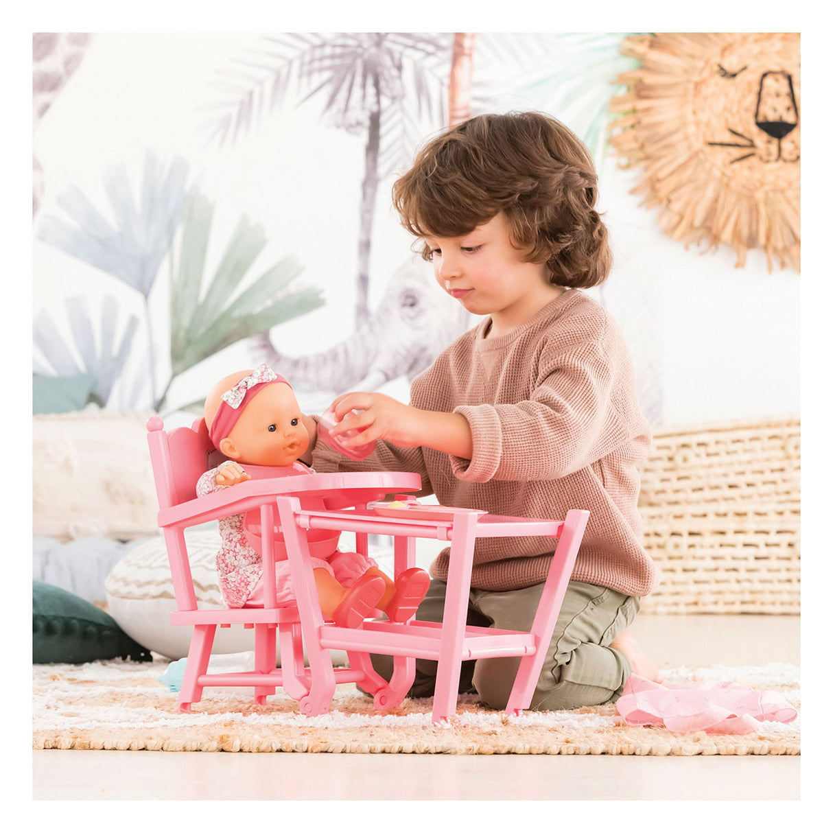 Corolle Mon Grand Poupon - Doll chair pink