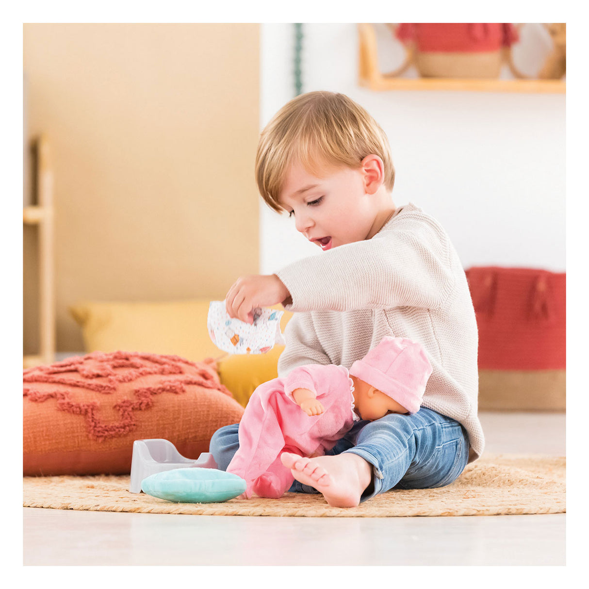 Corolle mon premier poupon - baby potty with wipes