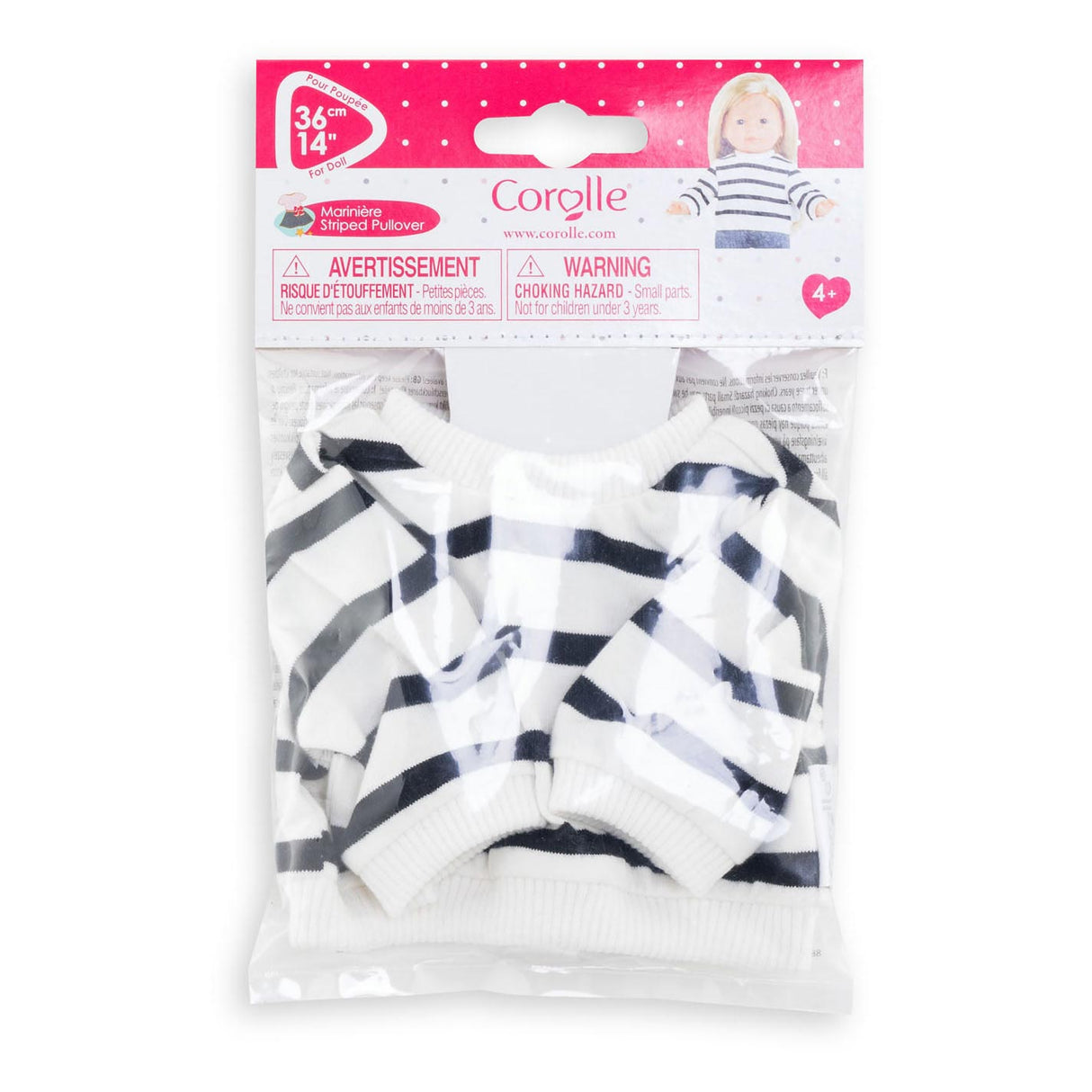 Corolle Ma dolls Pullover striped