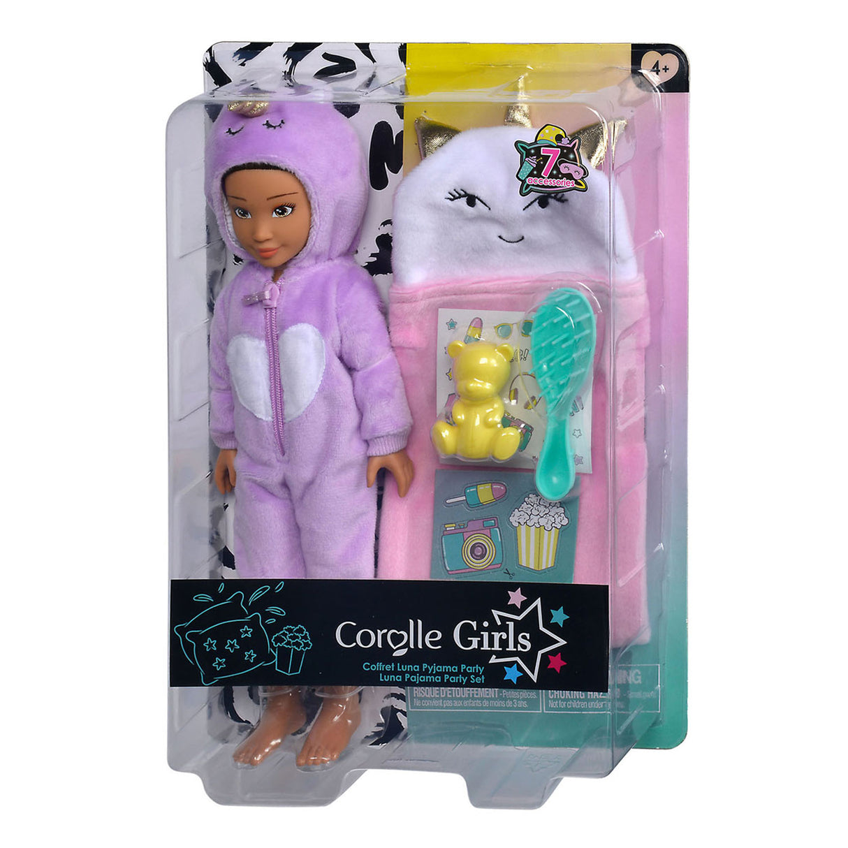 Corolle Girls - Fashionman Luna pizsama party szett