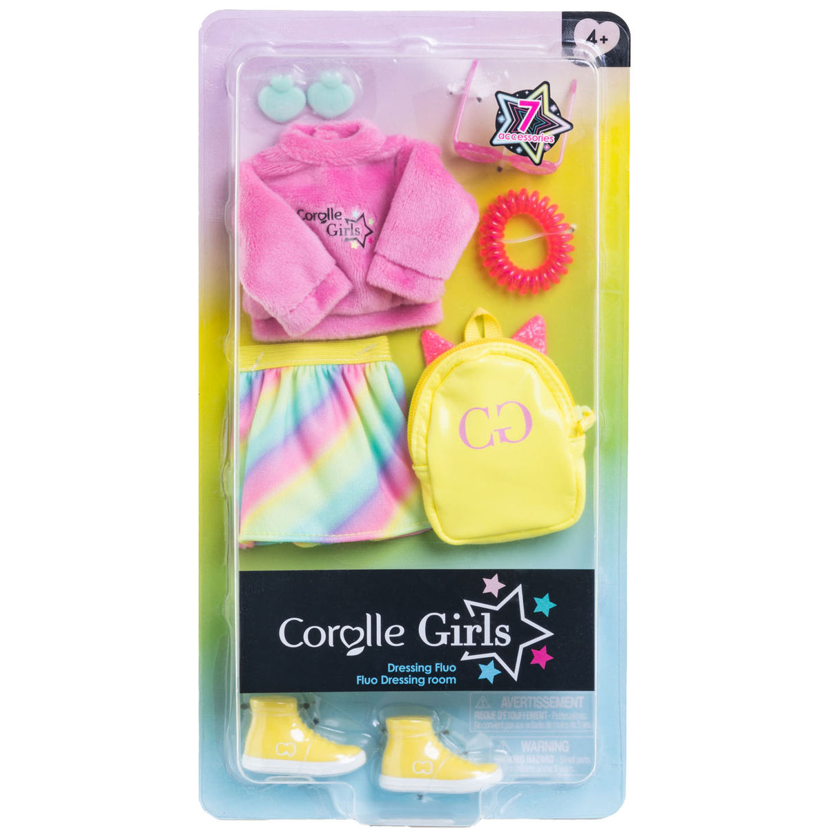 Cailíní Corolle - Seomra Feistis Seite Fluo Éadaí Doll