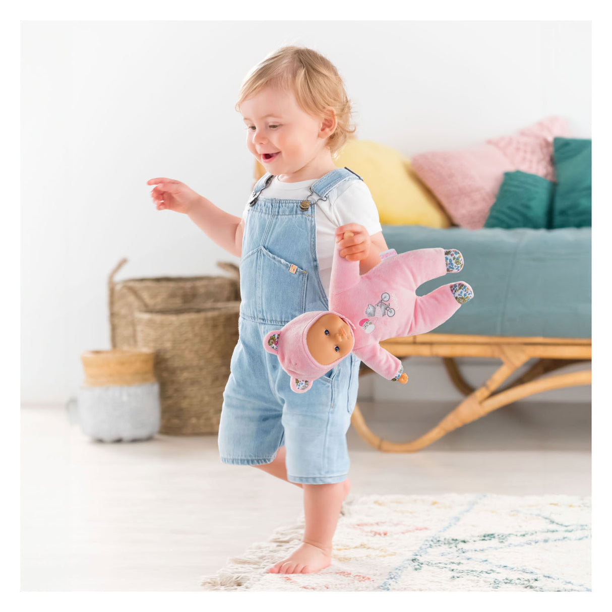 Corolle Mon Doudou Sweet Heart Babypop - Pink Beer, 30 cm