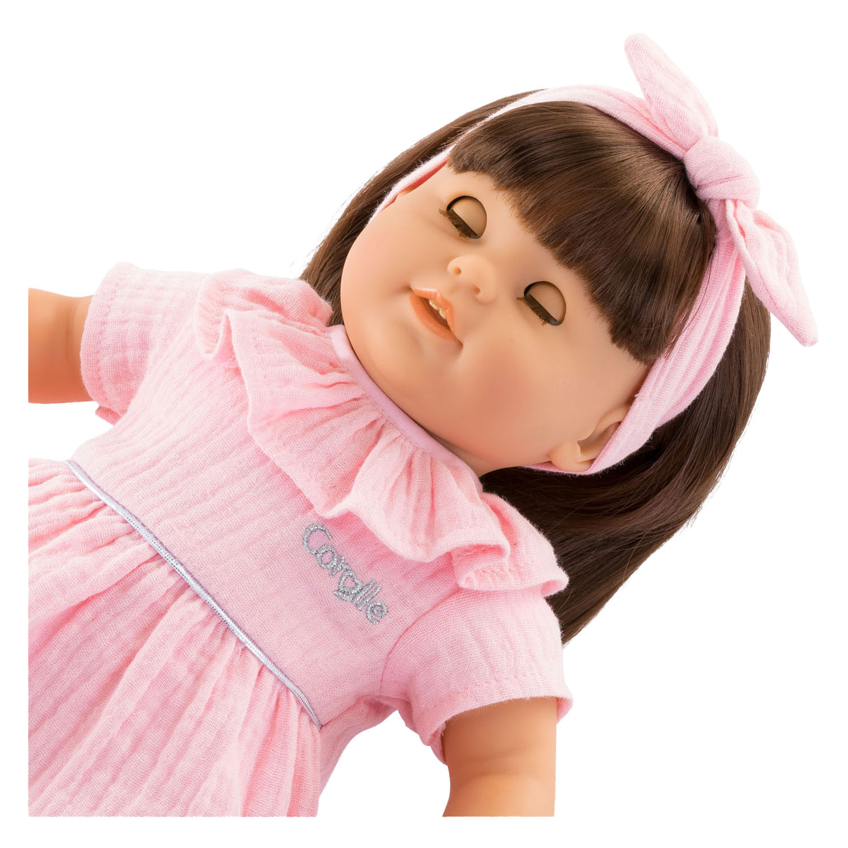 Corolelle Mon Grouppon Babypop mat laange Hoer - Julie, 36cm