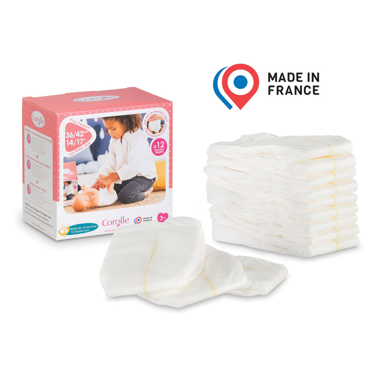 Corolelle Mon Grouppon Diapers, 12st.
