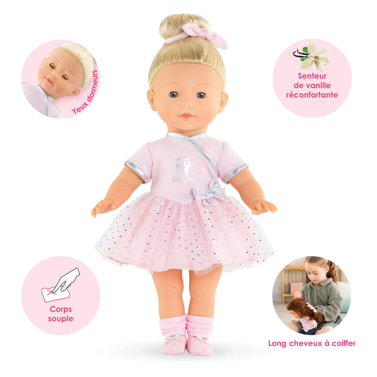 Corolle ma baby doll ballerine