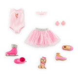 Corolle girls - valentine ballerina fashion doll set
