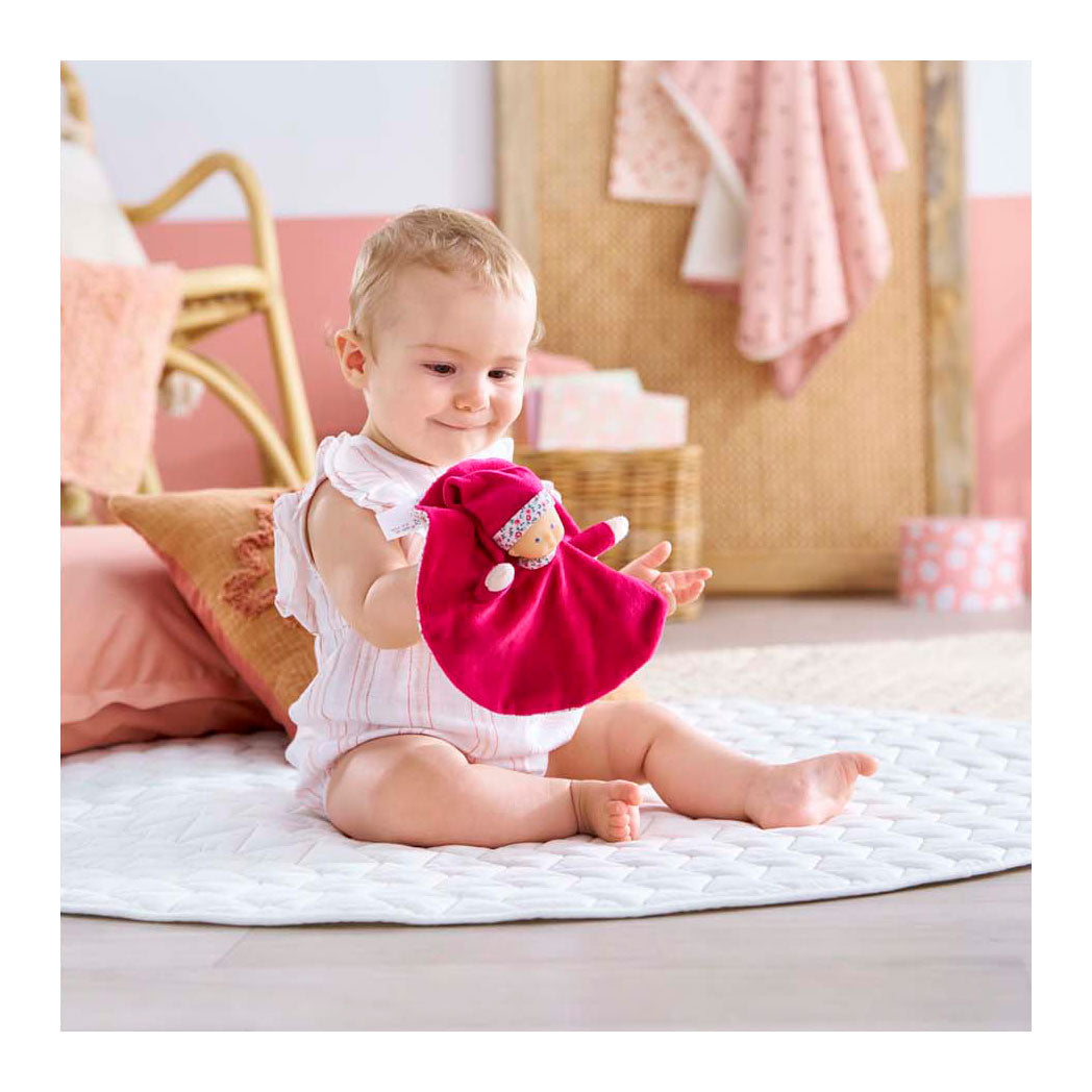 Corolle Tidoudou - Pink Grenadine Cuddle Throw, 17 cm