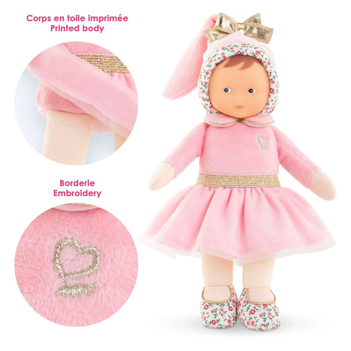 Corolelle Miss Ballerina - rosa Grenadine Pop, 25cm