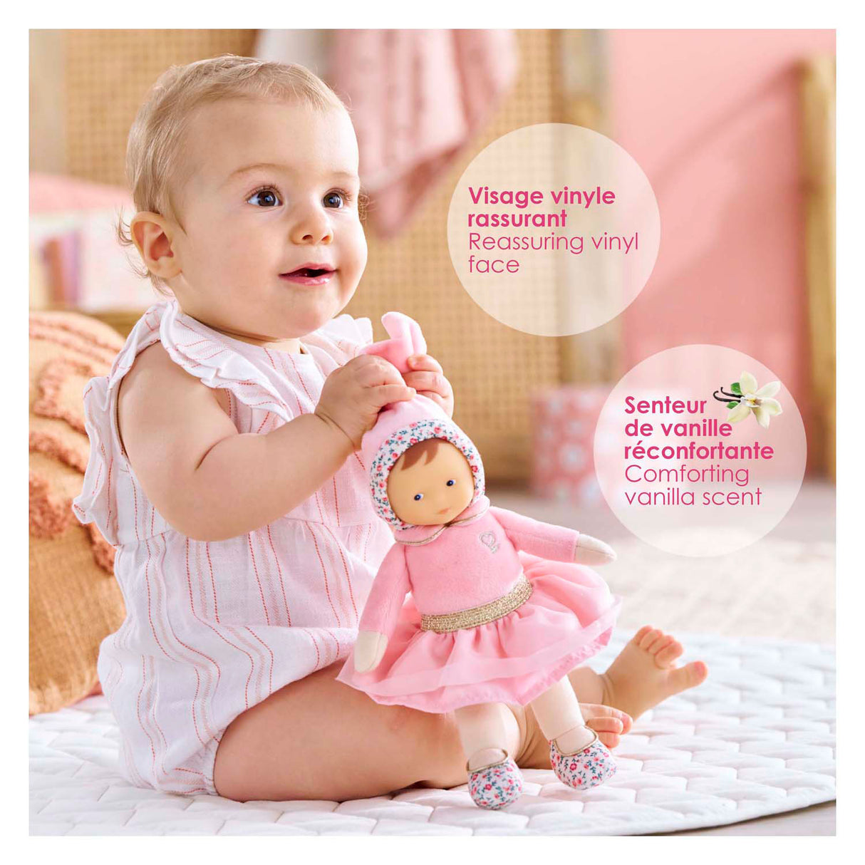 Corolle Miss Ballerine - poupée grenadine rose, 25cm