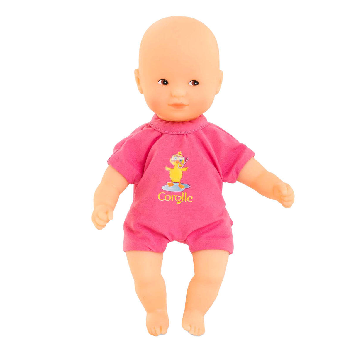 Corolle Mini-Badebabypuppe – rosa, 20 cm