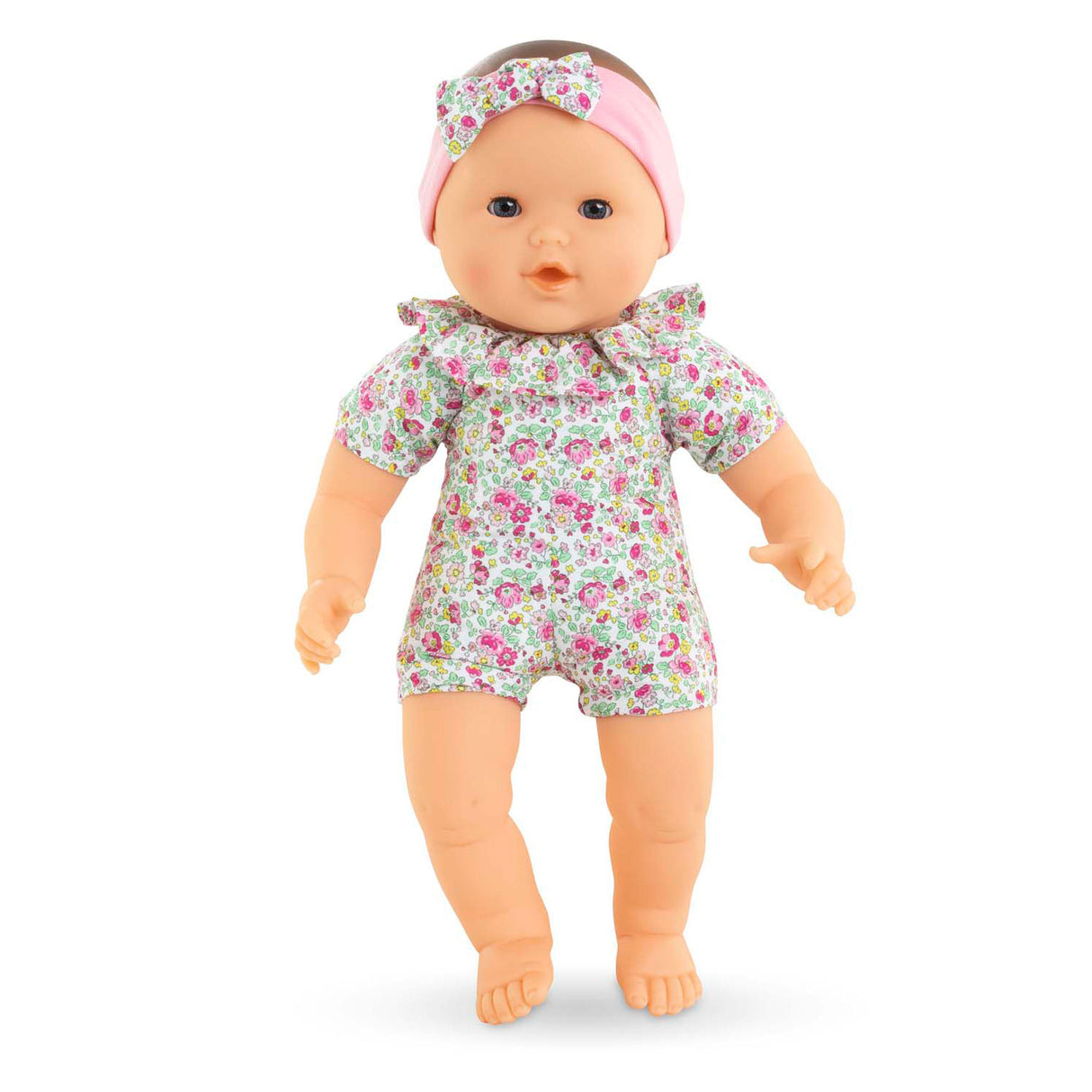 Corololl grouss Puppelchen Poppen mat Blummen, 36Cm
