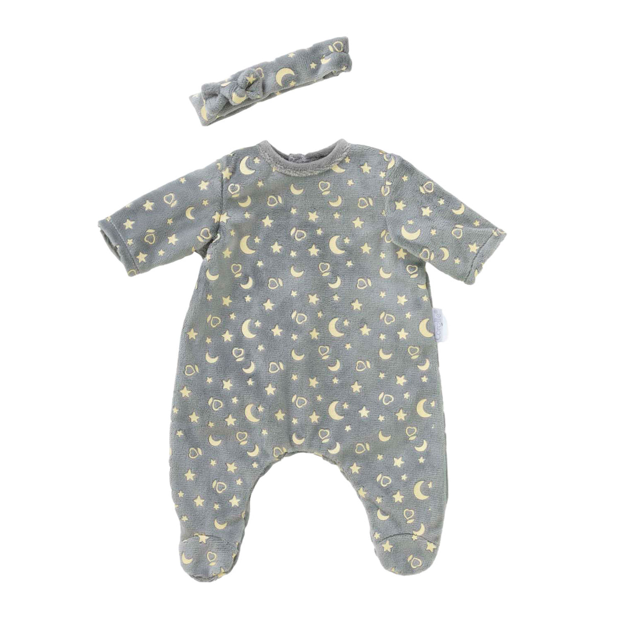 Pyjama et bandeau poupée Corolle, 30cm - phosphorescent