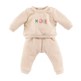 Tuta beige Corolle per babydoll, 30 cm