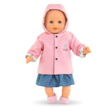 Corolle reversibler Regenmantel für Babypuppen, 30 cm