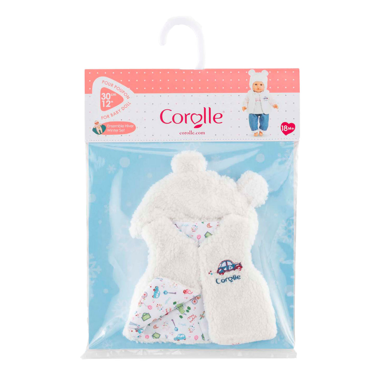 Conjunto de invierno Corolle para muñeca bebé, 30cm