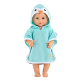 Corolle Badcape za Baby Pop - Penguin, 36 cm