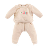 Tuta beige Corolle per babydoll, 36 cm